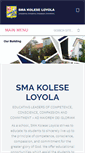 Mobile Screenshot of loyola-smg.sch.id